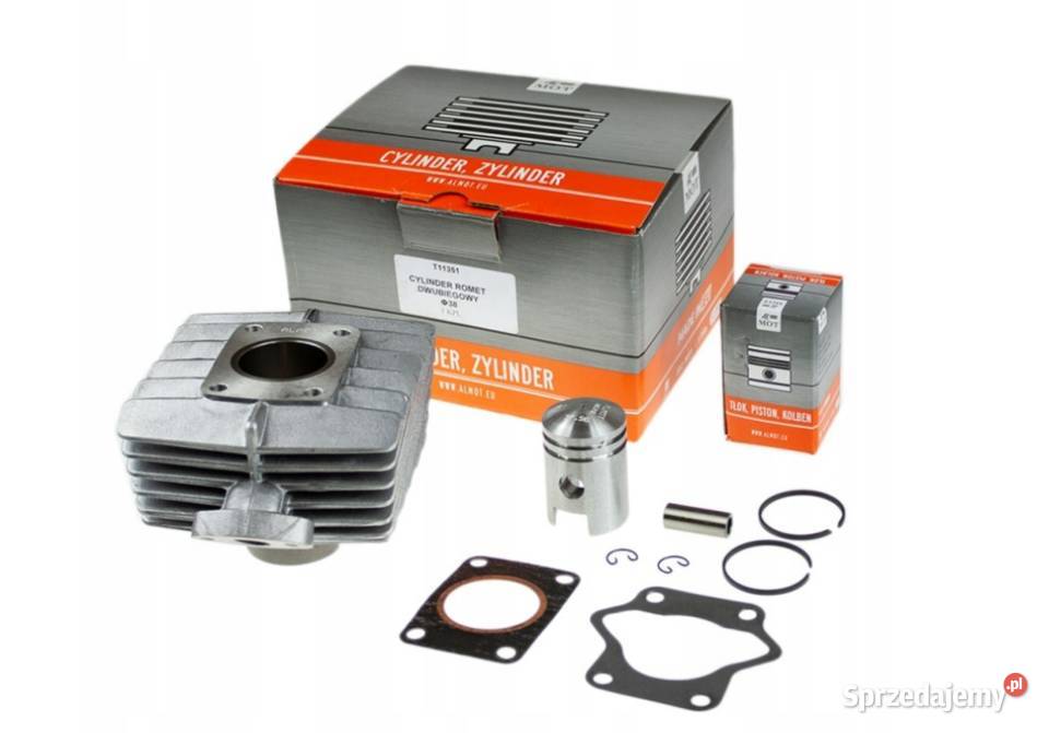 Romet Ogar 023 Cylinder Tłok AK20 Almot 40 mm Herby