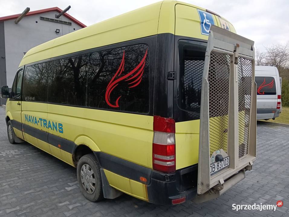 Mercedes Sprinter niepełnosprawnych WINDA 655000km Brzeg