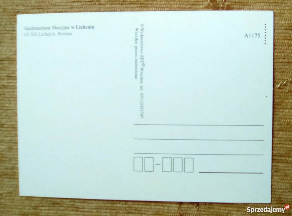 SANKTUARIUM MARYJNE W LICHENIU NIEDALEKO KONINA Piszczac