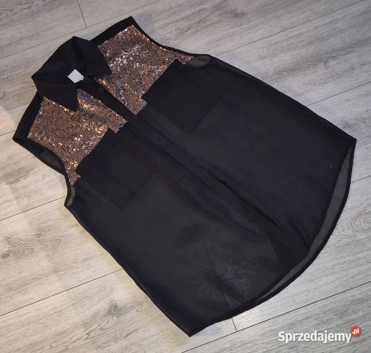 Bluzka damska cekiny 40L łódzkie