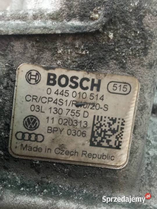 POMPA WTRYSKOWA 03L130755D 20 TDI VW Volkswagen osobowe sprzedam