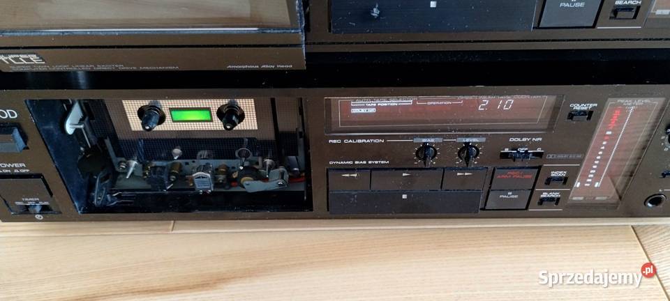 Magnetofon deck 2 głowicowy Kenwood KX880D dwie mazowieckie Warszawa