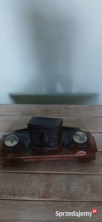 Zabytkowy secesyjny kalamarz z XIX wieku małopolskie Kraków