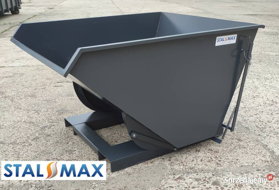Koleba samowyładowcza STALMAX 1m3 pojemnik wielkopolskie Poznań sprzedam