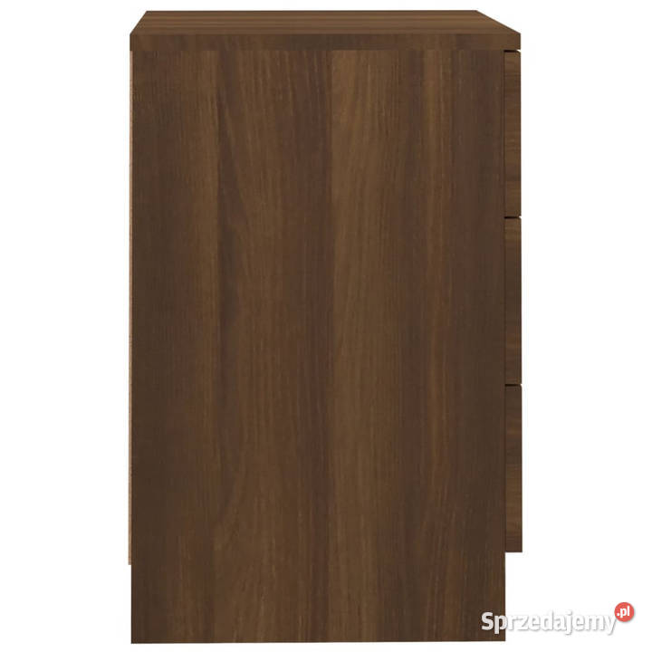 Szafka nocna brązowy dąb 38x35x56 WM815325 Warszawa