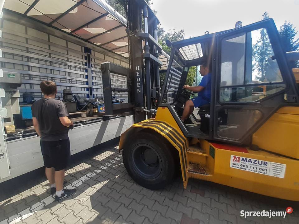 Kraków Wózki widłowe Załadunek Rozładunek
