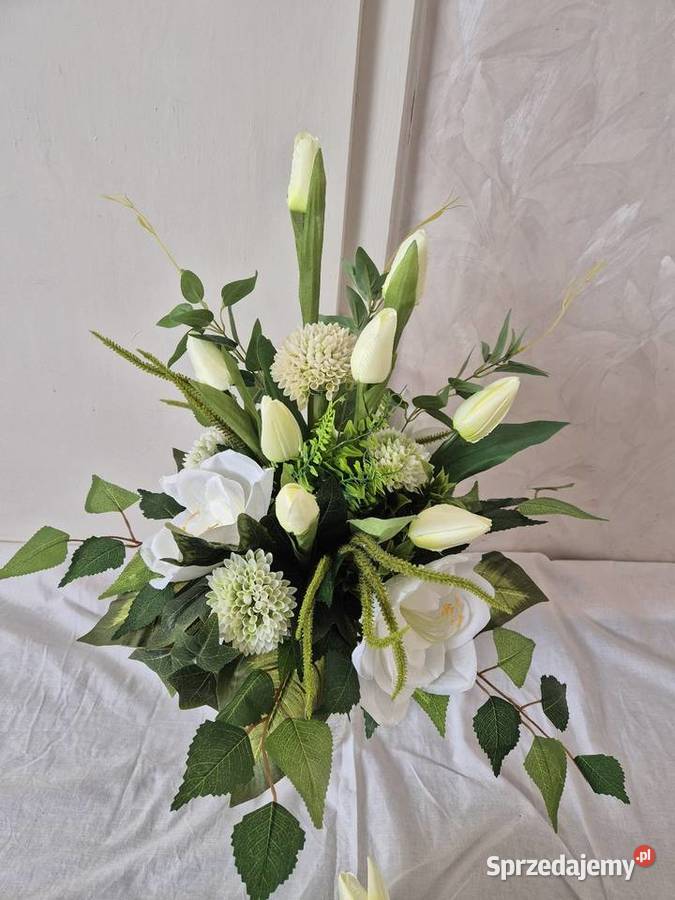 Stroik kompozycja stroik wianek na cmentarz Pleszew