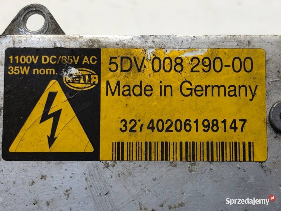 PRZETWORNICA XENON RENAULT SCNIC II 5DV00829000