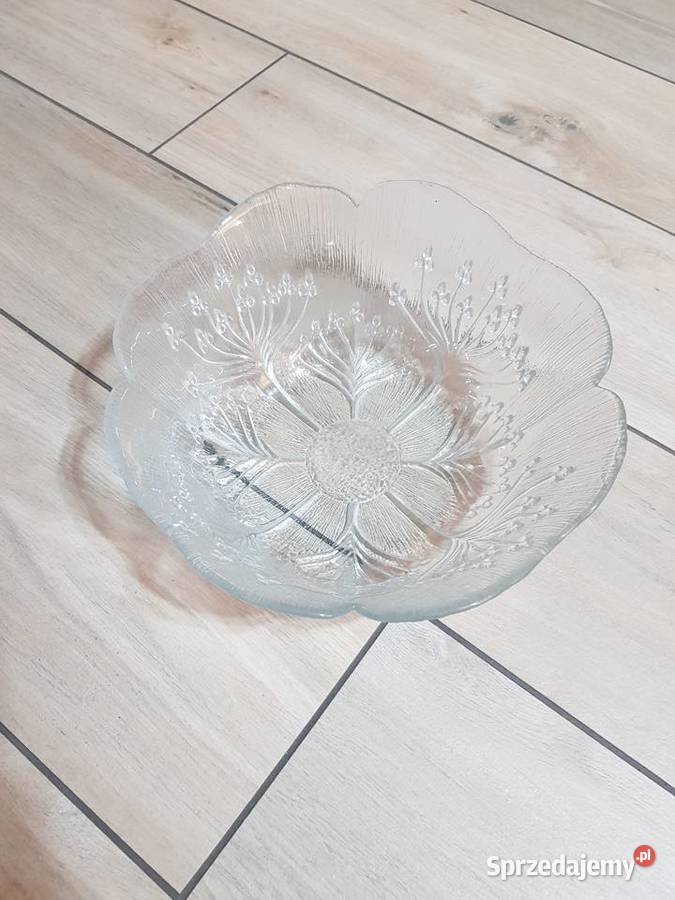 SALATERKA szkło Fińskie wielkopolskie Wola Podłężna