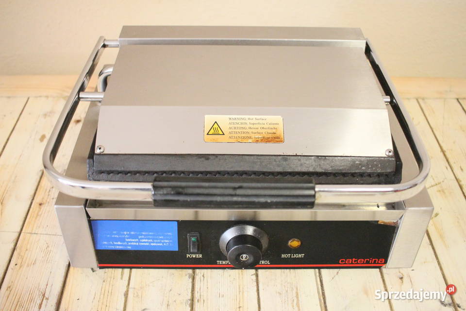 Grill kontaktowy rylfowany elektryczny Stalgast Pszczyna sprzedam