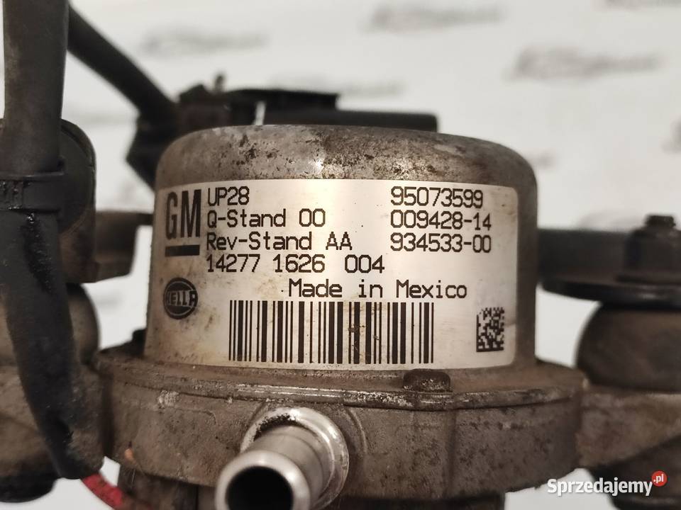 MOKKA ASTRA CORSA 14 B14NET 140 136 vacum pompa Kielce