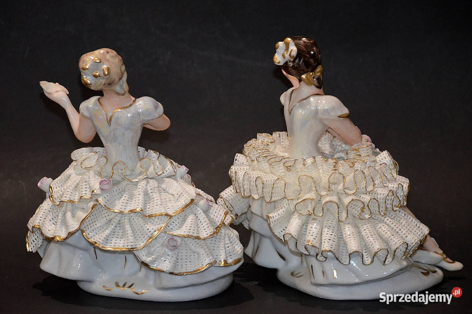 Porcelana Figurka Roceram Alba koronki 2 z Porcelana i szkło wielkopolskie Środa Wielkopolska