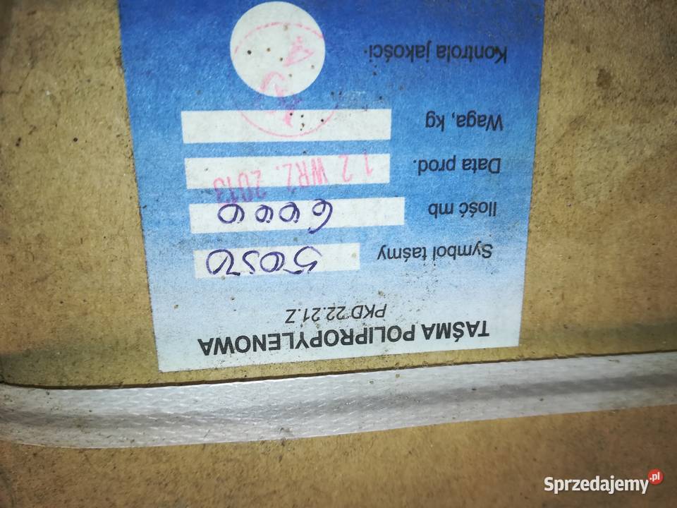 Wiązarka bandownica napinacz paskowacz taśma PP Nowy Sącz