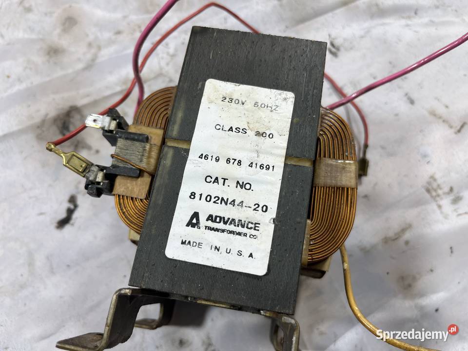 transformator wysokonapięciowy Advance 230V 50Hz Brańsk