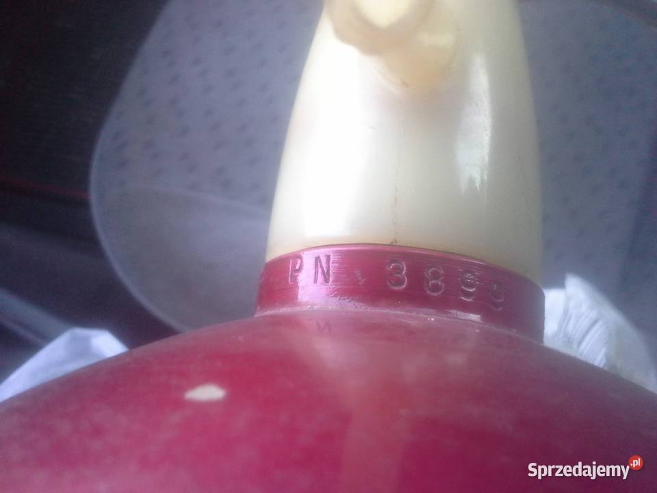 Syfon PRL kula czerwony Warszawa