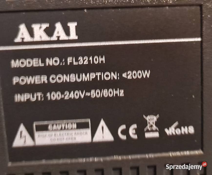 Telewizor AKAI Wołomin