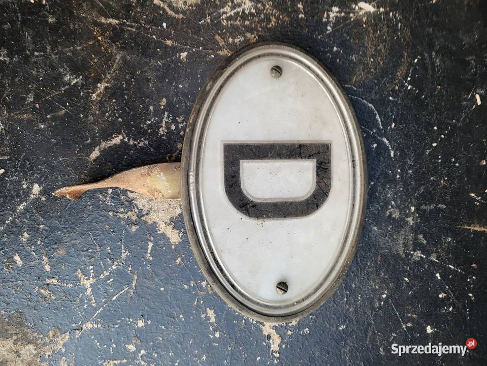 ZNACZEK D DEUTSCHLAND EMBLEMAT TABLICA PORSCHE Rybnik