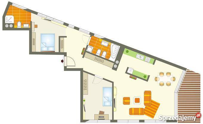 mieszkanie 100m 3pokojowe Warszawa Mokotów