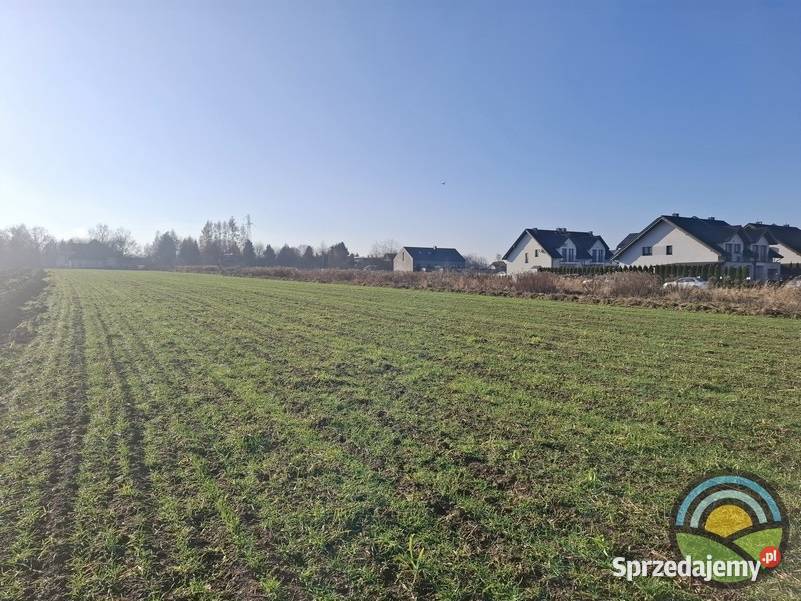 Śledziejowice gm Wieliczka działka budowlana 760