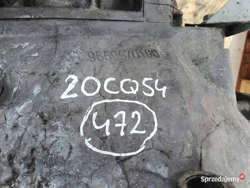 Citroen C3 II 14 HDI SKRZYNIA BIEGÓW 20CQ54 Układ napędowy Janów