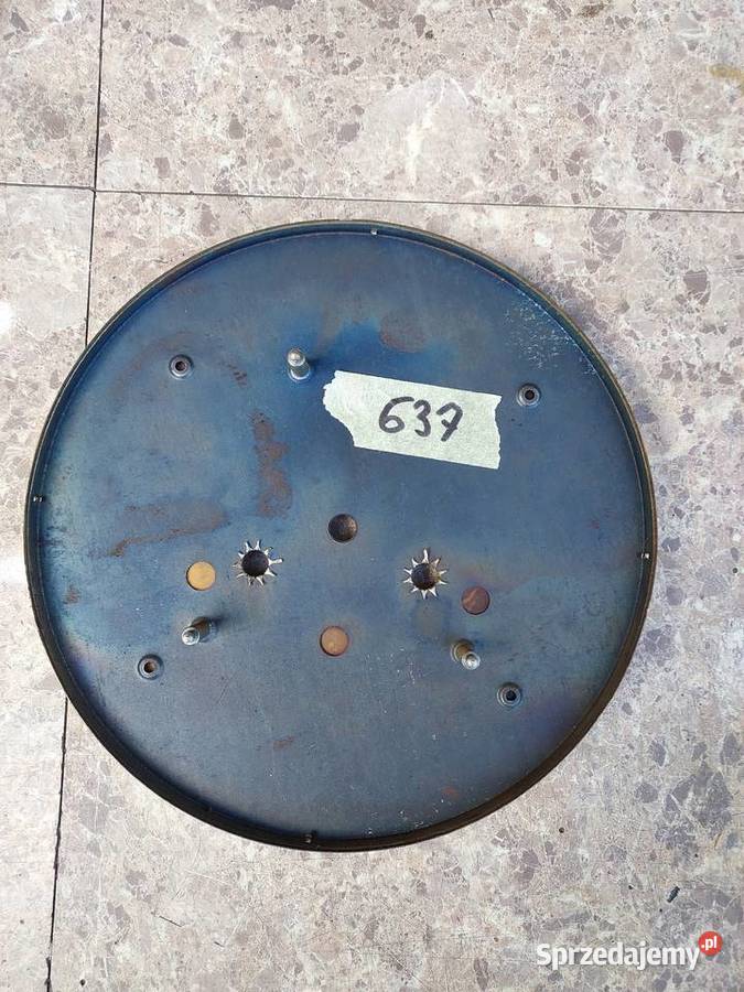 637 Tarcza starego zegara ściennego 205 5732mm Tczew