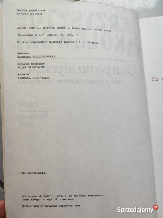 Co u pana słychać Krzysztof Kąkolewski Kielce