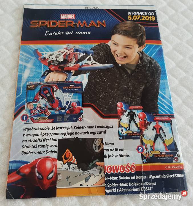 Marvel SpiderMan Magazyn 42019 Egmont Książeczki Rok wydania 2019 śląskie Czeladź