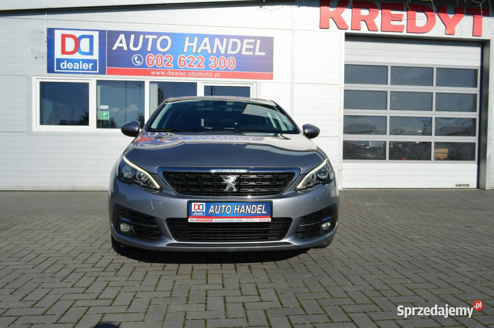 Peugeot 308 15 HDI Bezwypadkowy LED Panoramadach aluminiowe felgi lubelskie