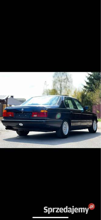 Bmw 750i v12 świeżo sprowadzona czarny świętokrzyskie Ostrowiec Świętokrzyski