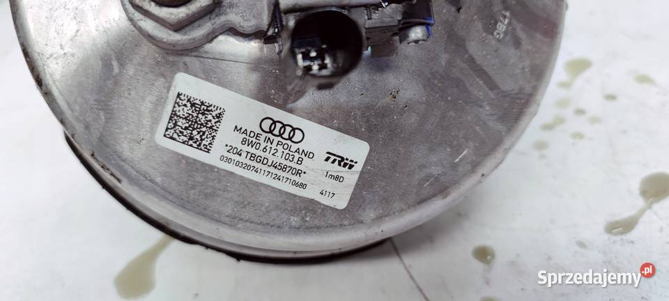 SERWO POMPA HAMULCOWA AUDI A4 B9 A5 8W0612103B Przystajń