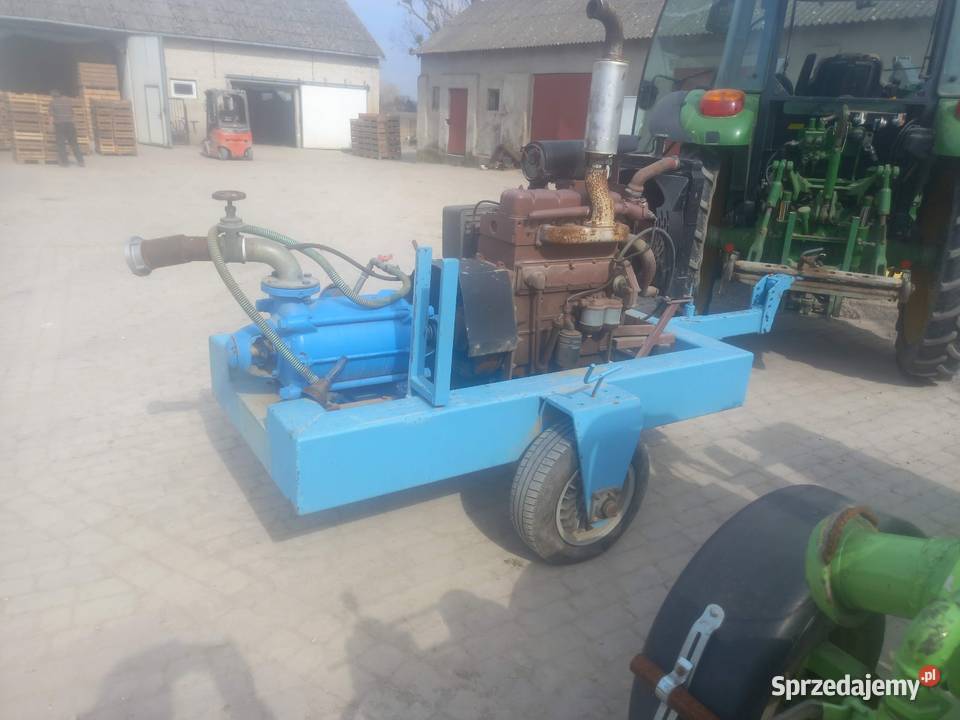 Motopompa do deszczowni Błonie