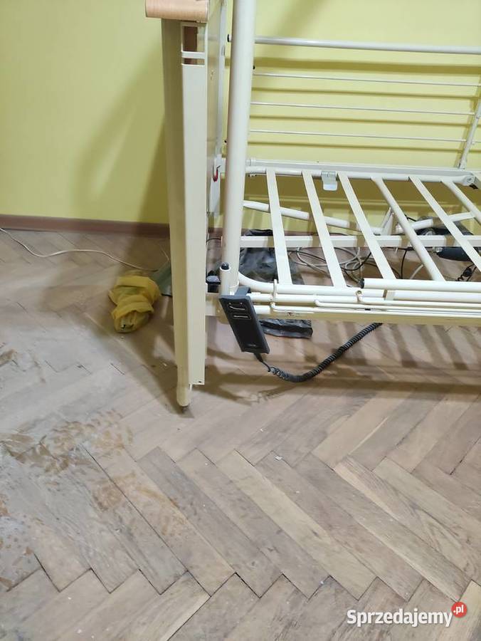 Łóżko rehabilitacyjne szpitalne elektryczne łódzkie Łęczyca sprzedam