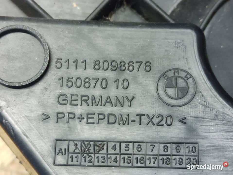 Ślizg Mocowanie Zderzaka Prawy Przód BMW 5 G30 Części samochodowe wielkopolskie
