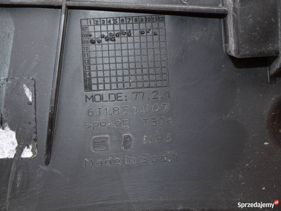 Seat ibiza konsola deska rozdzielcza 2008 2016r Kalisz