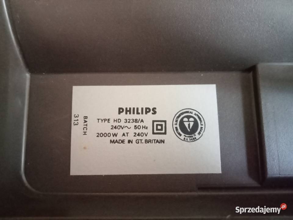 termowentylator farelka vintage philips