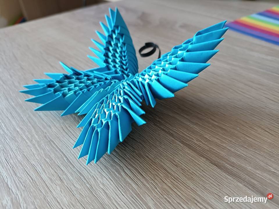 Motyl Origami Modułowe 3D