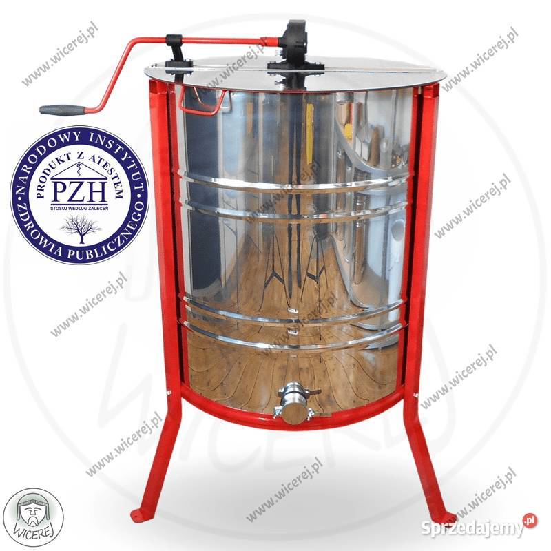 Miodarka ręczna 4 kasetowa Nierdzewna Jaśliska