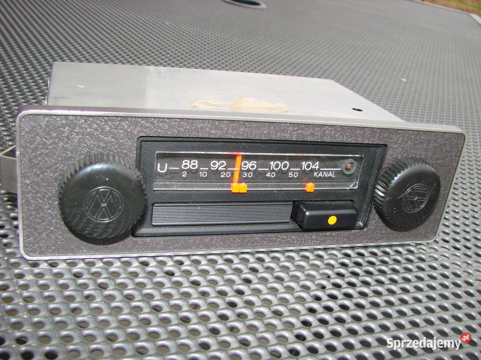 VW Golf I Karmann 70th radio Hitachi ORG nowe Części Mielec