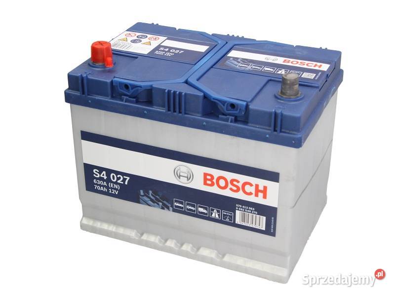 Akumulator BOSCH 12V 70Ah630A S4 L osobowe