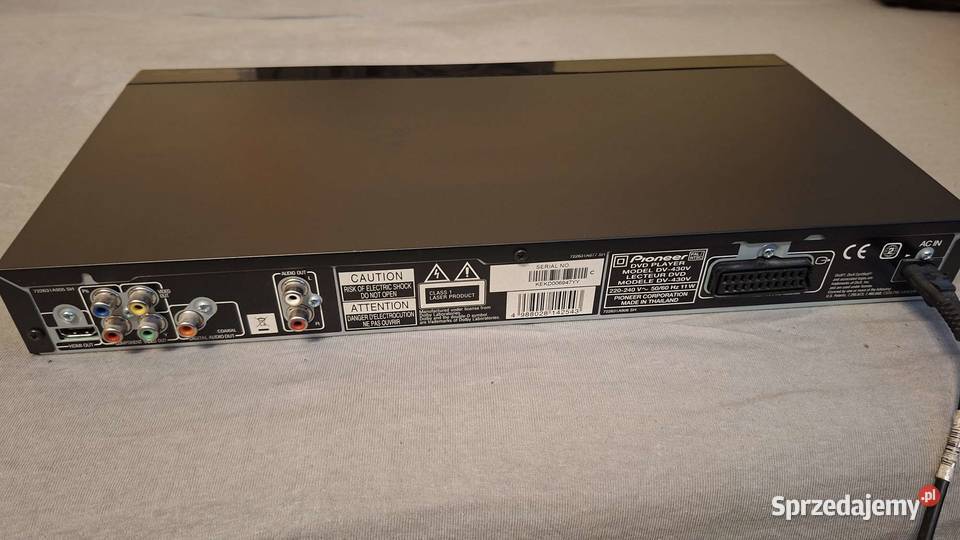 Pioneer DV430V Odtwarzacz DVD CD HDMI Stan Kraków