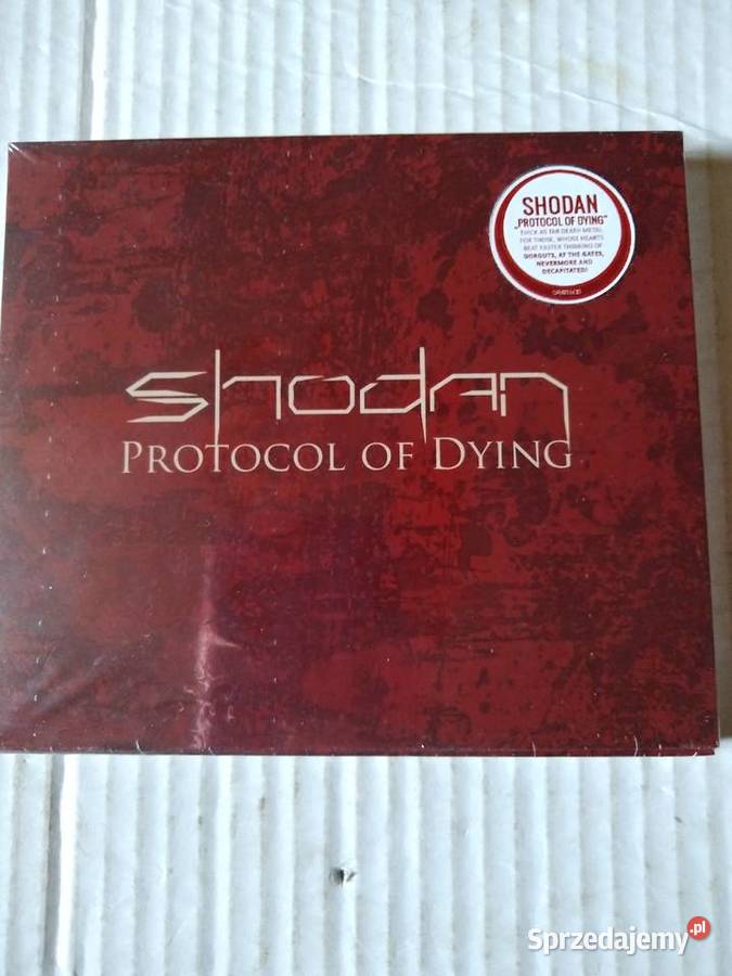Shodan Protocol of dying płyta CD Folia CD Gliwice
