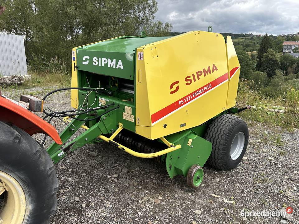 Sprzedam prasę prasa rolująca Sipma PS1221 siatka sznurek belarka zwijarka