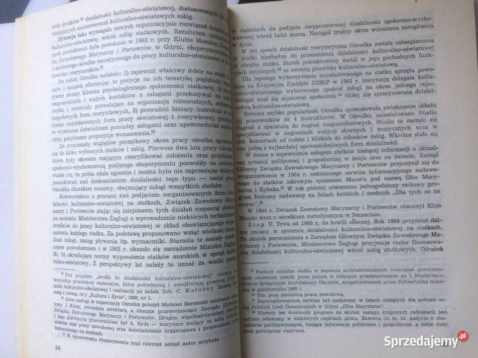 3679 Kultura Na Statku Morskim Antykwariat zachodniopomorskie Szczecin