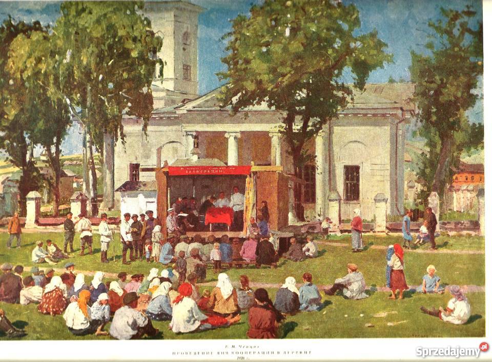 reprodukcja Jefim Czepcow 290 x200 mm malarstwo Malarstwo Szczecin