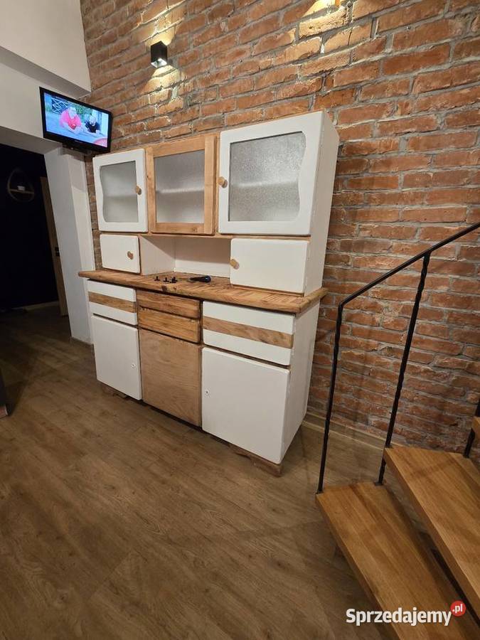 Kredens kuchenny PRL dolnośląskie Kłodzko