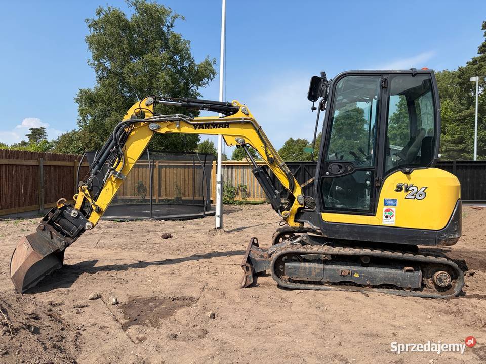 Minikoparka Yanmar SV26 2021
