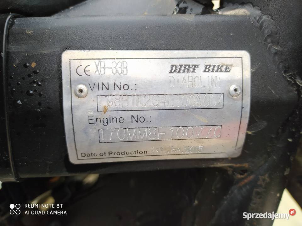 Diabolini 250 xb33b małopolskie Ryglice