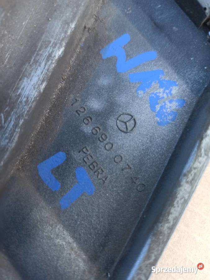 MERCEDES W126 LISTWA BŁOTNIKA LEWY TYŁ listwy boczne lubuskie Trzciel