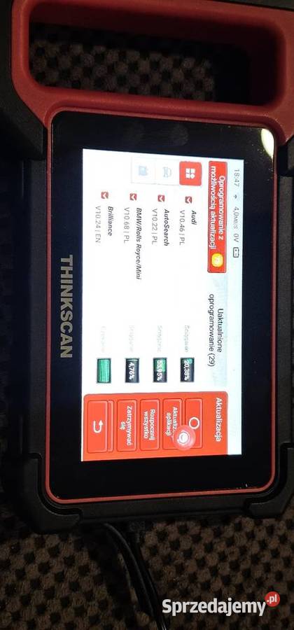 THINKSCAN S7 samochodowy komputer diagnostyczny
