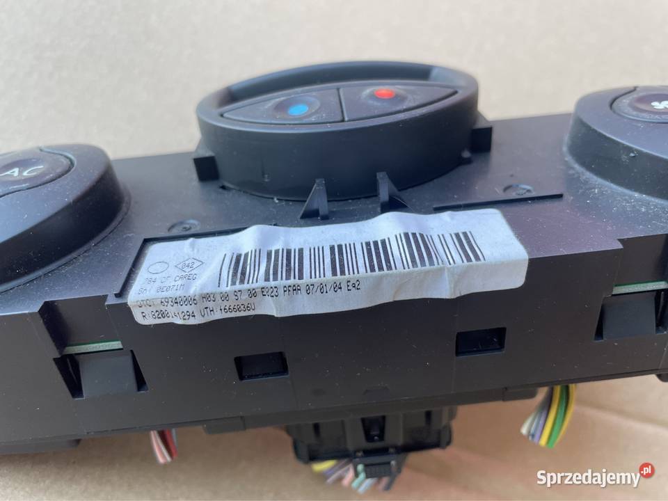 Renault scenic II 2 megane panel nawiewu Ogrzewanie, wentylacja i klimatyzacja